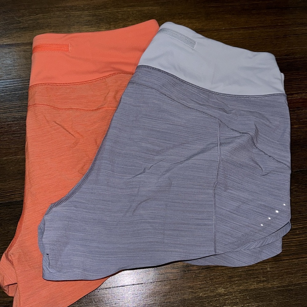 Two Athleta shorts
